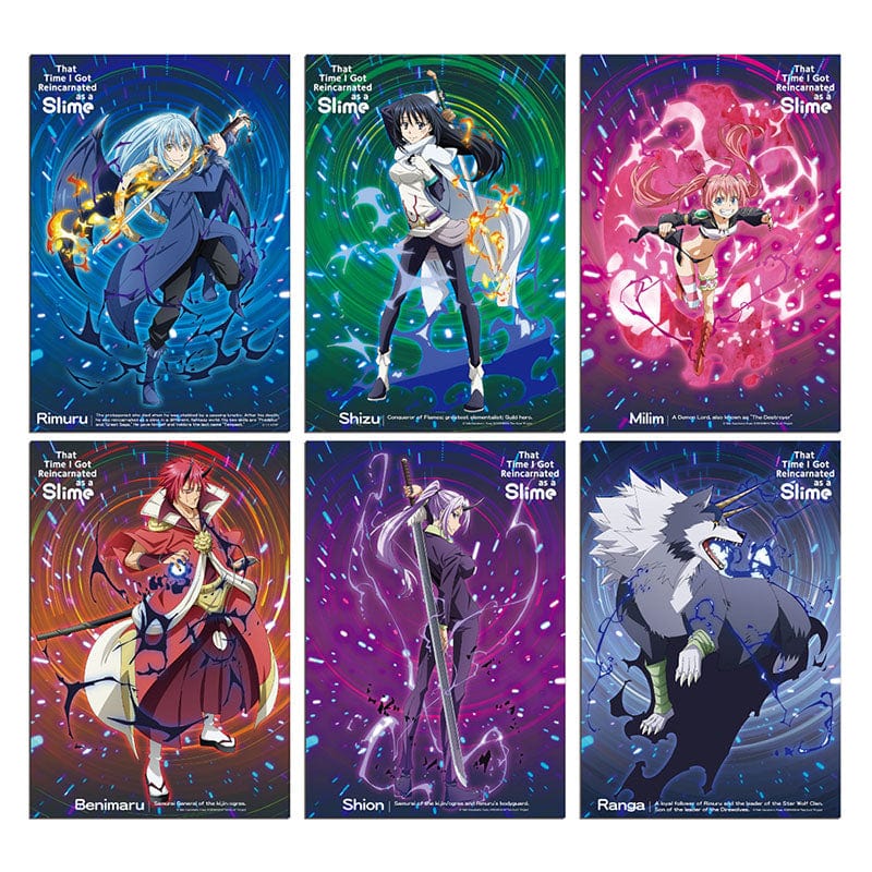 Muse That Time I Got Reincarnated as a Slime Silver Foil Poster Set