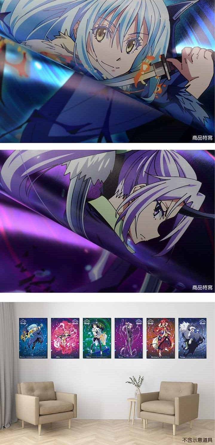 Muse That Time I Got Reincarnated as a Slime Silver Foil Poster Set