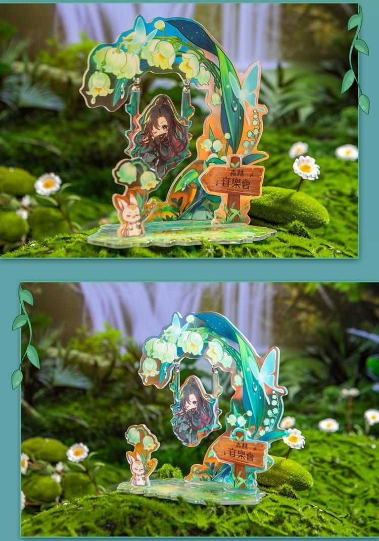 QING CANG 擎苍 THE MASTER OF DIABOLISM FOREST MUSIC CONCERT ACYRLIC STAND 森林音乐会