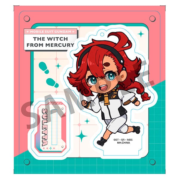 Megahouse TOKOTOKO ACRYLIC STAND SERIES Mobile Suit Gundam ： The Witch from Mercury