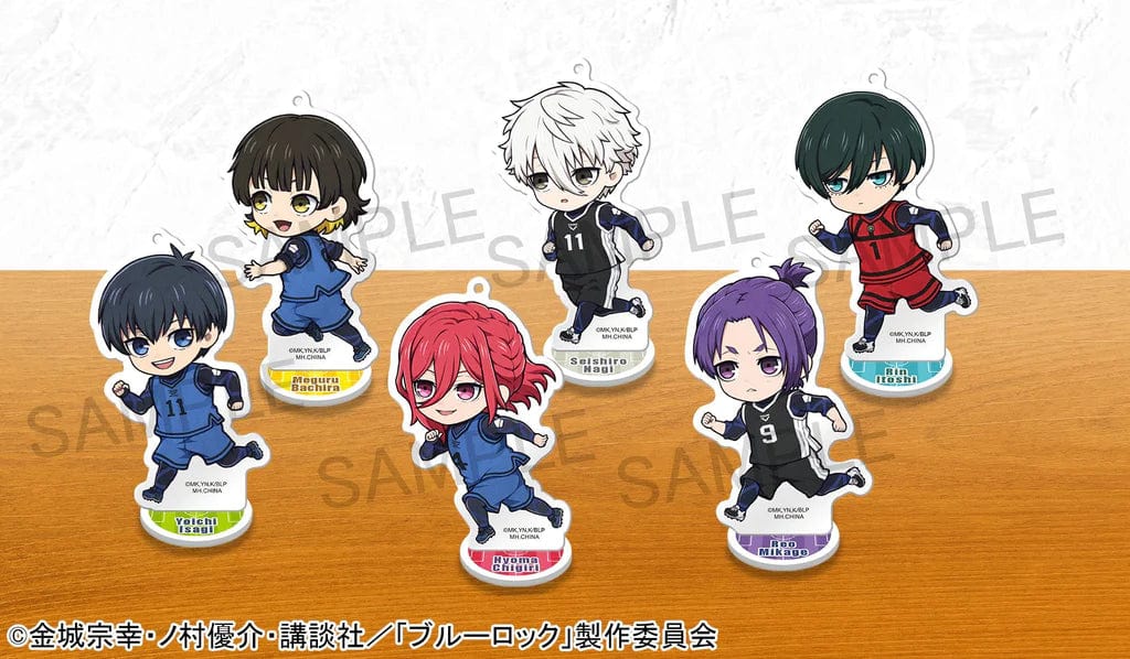 Blue Lock Bukubu Acrylic Stand (Set of 6) (Anime Toy) - HobbySearch Anime  Goods Store