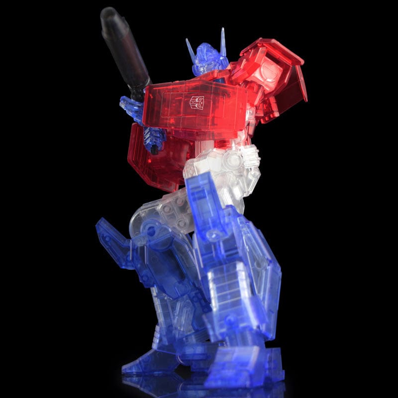 Flame Toys Transfomers Furai Model Optimus Prime (Clear ver.)