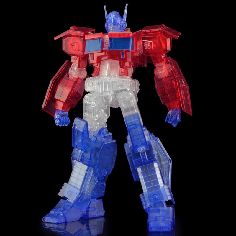 Flame Toys Transfomers Furai Model Optimus Prime (Clear ver.)