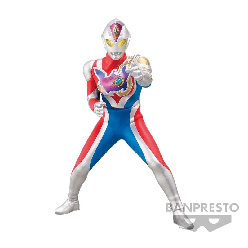 Banpresto ULTRAMAN DECKER HERO&#39;S BRAVE STATUE FIGURE ULTRAMAN DECKER FLASH TYPE FIGURE ( VER A )