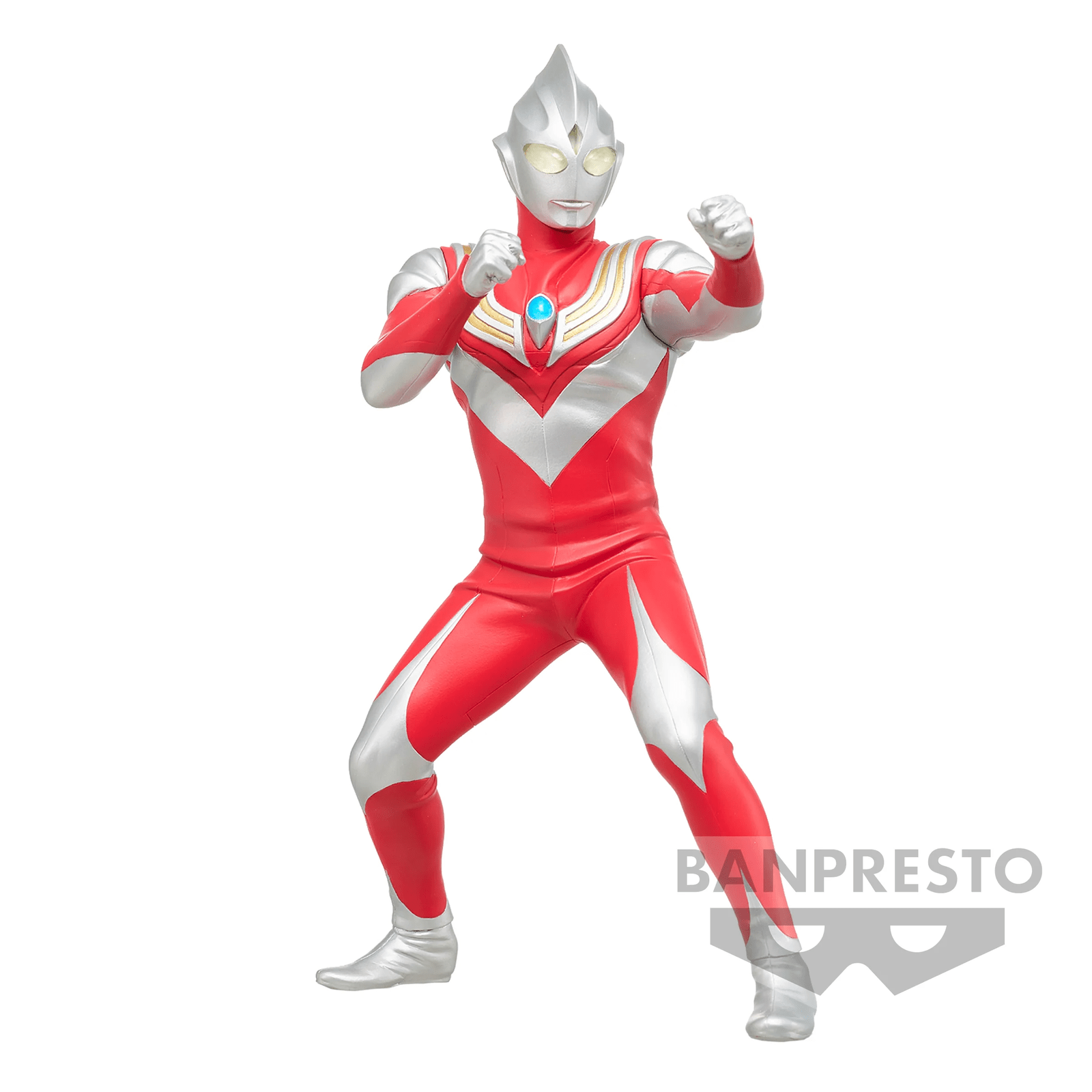 Banpresto ULTRAMAN TIGA HERO'S BRAVE STATUE FIGURE ULTRAMAN TIGA ( POWER TYPE & TIGA TORNADO )( A: ULTRAMAN TIGA POWER TYPE )