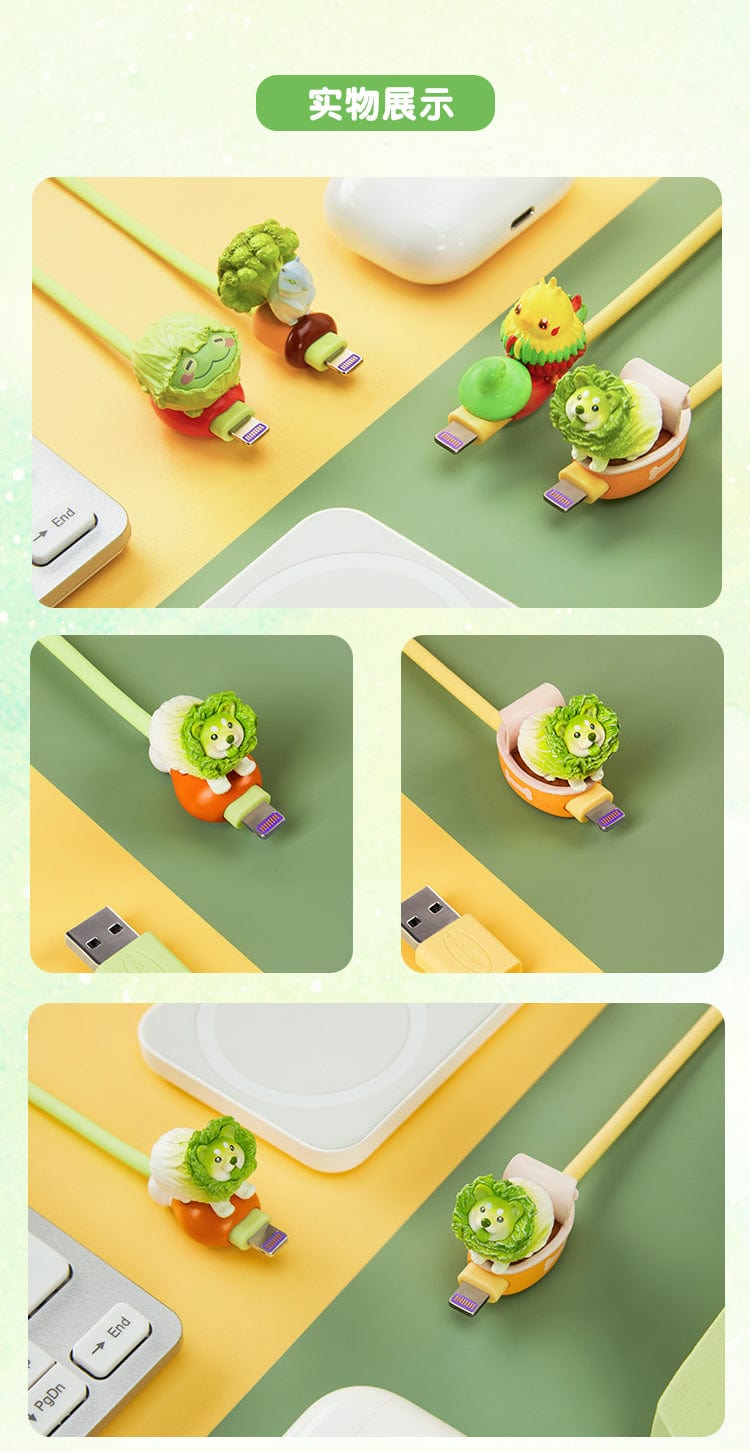 Moetch Vegetables Elves USB Type C Cable
