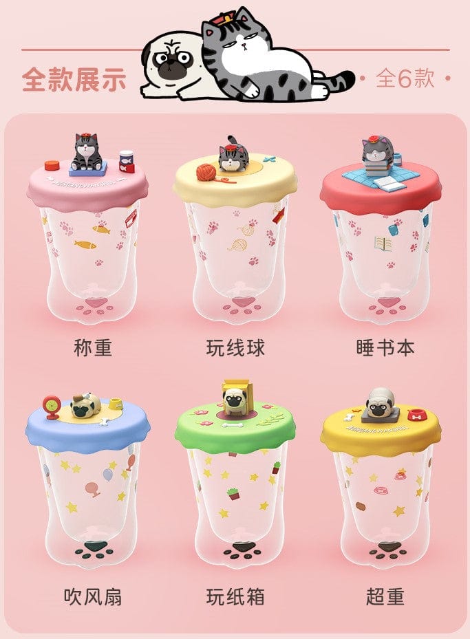 Moetch WUHUANG &amp; BAZHAHEY Cat Paw Glass Cup