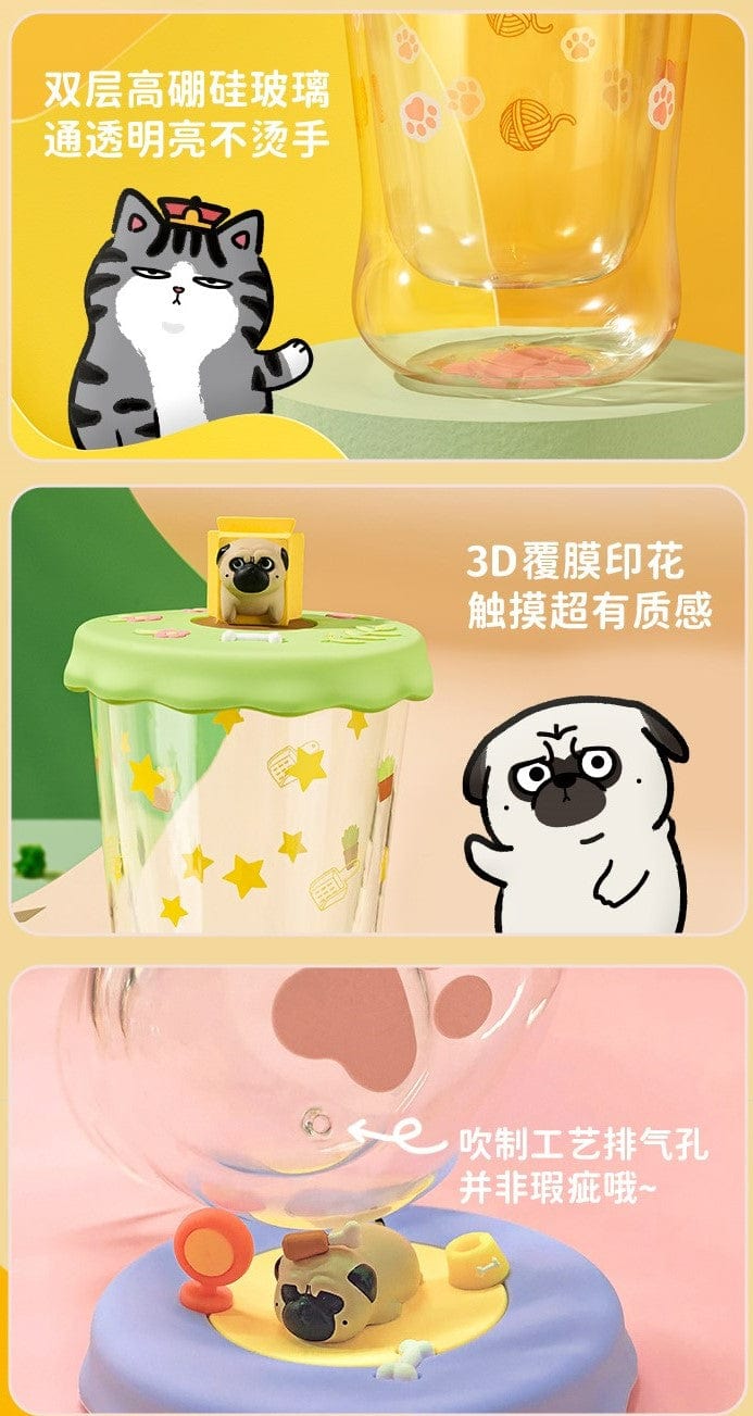Moetch WUHUANG &amp; BAZHAHEY Cat Paw Glass Cup