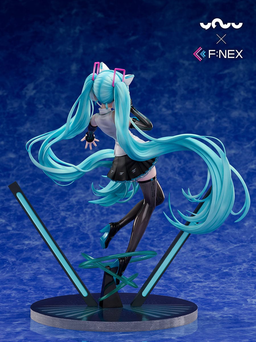 FURYU YOWU×F:NEX HATSUNE MIKU CAT EAR HEADPHONE Ver. 1/7 Scale Figure